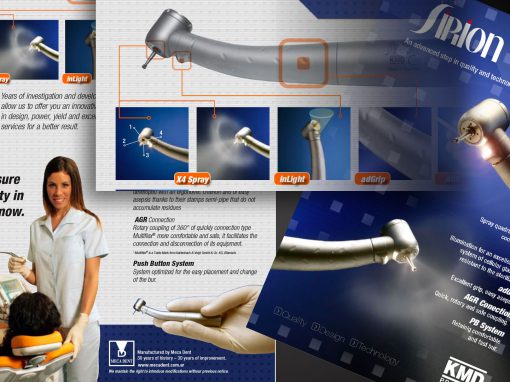 KMD Products – Diseño de catálogo producto SIRION